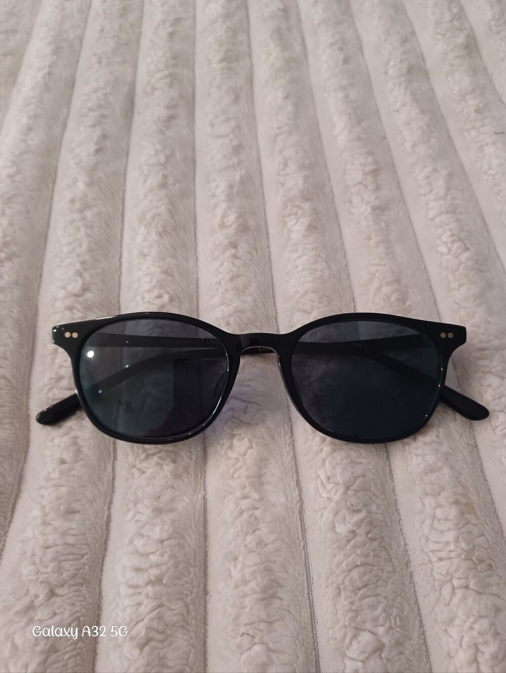VASUMA EYEWEAR ELAPHE EJP10 Rectangle Sunglasses Black/Gray Cat.3 49-19-145